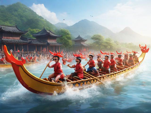 九游体育网站_ 乡村传统划龙舟赛，传承古老的水上文化，游戏划龙舟游戏规则