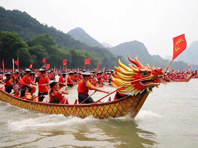 九游体育网站_ 传统古老龙舟节，赛水技艺彰显民族精神，中国传统文化赛龙舟介绍